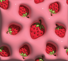 Load image into Gallery viewer, Strawberries 3D Tumbler
