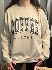 Coffee weather crew neck