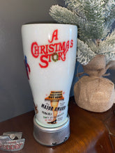 Load image into Gallery viewer, Christmas story glitter tumbler
