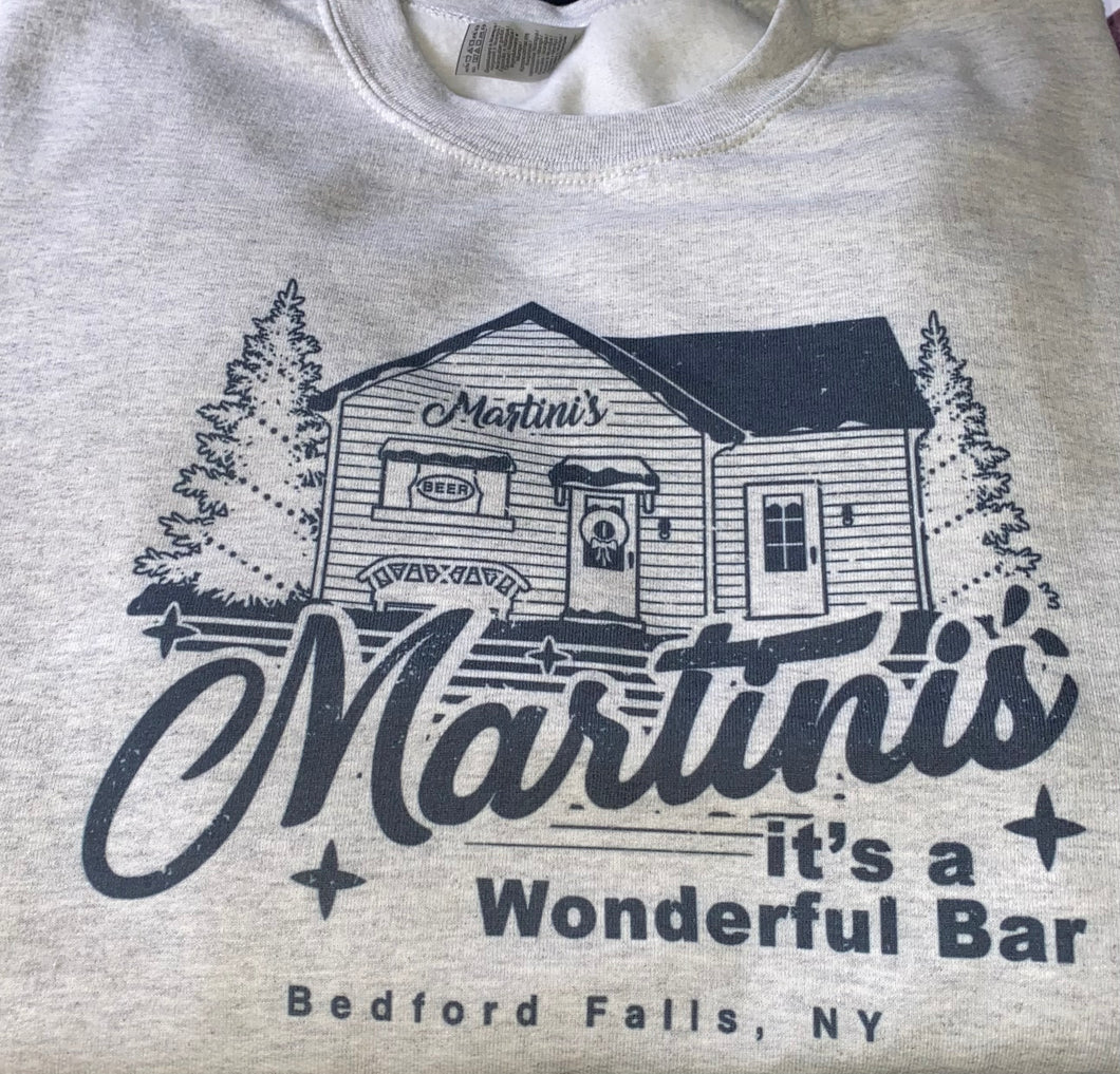 Martinis Bar crewneck