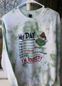 Christmas Schedule Crew Neck