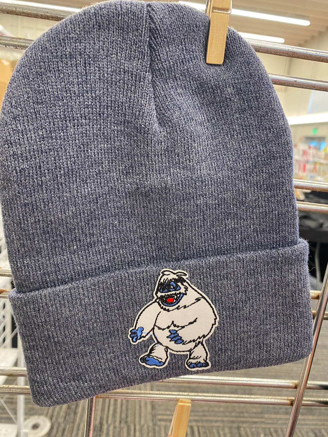 Beanie with Abominal Snow Man