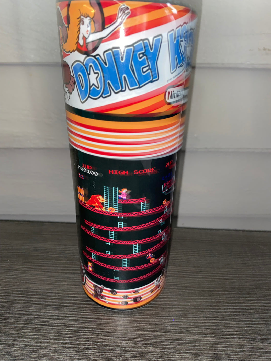 Arcade Game tumbler Donkey