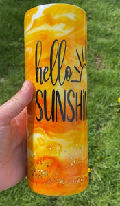 Hello Sunshine tumbler