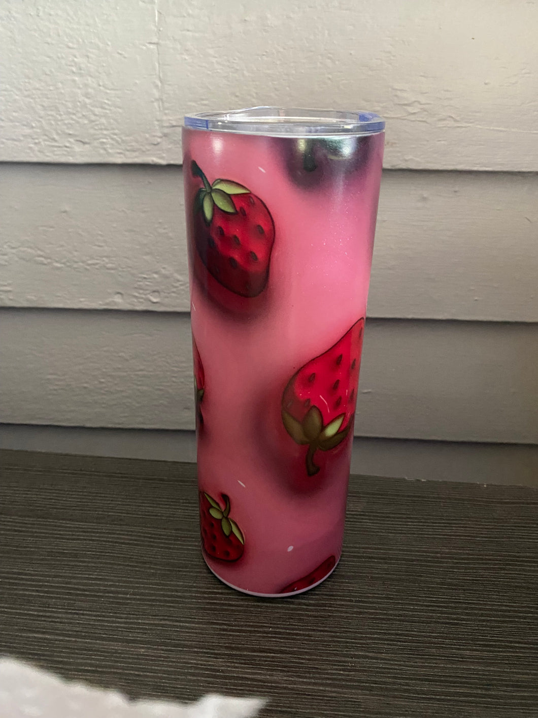 Strawberries 3D Tumbler