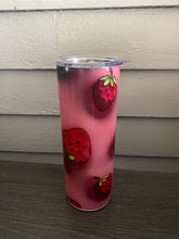Load image into Gallery viewer, Strawberries 3D Tumbler
