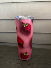 Load image into Gallery viewer, Strawberries 3D Tumbler
