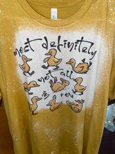 Load image into Gallery viewer, Ducks in a row Bleached Tshirt
