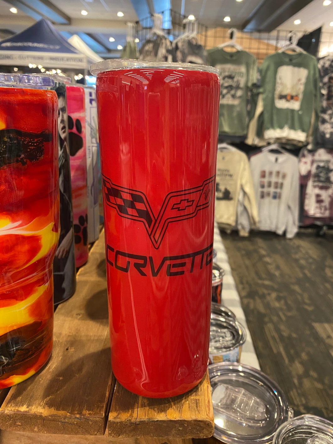 Red Corvette epoxy