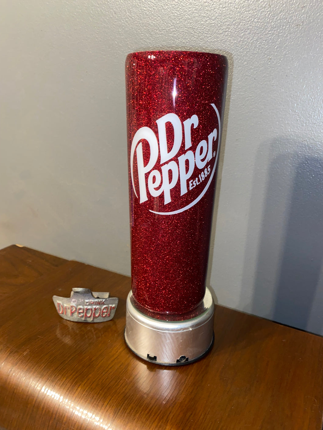 Dr Pepper inspired tumbler