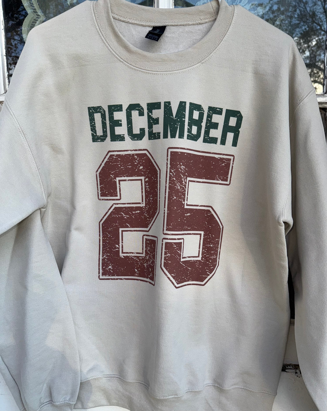 December 25 Vintage Crew Neck Sweatshirt