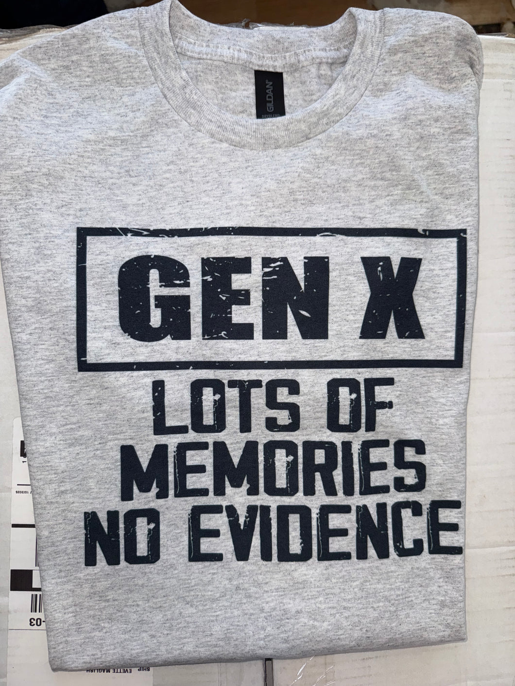Gen X tshirt