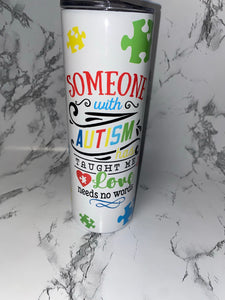 Autism tumbler