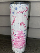 Load image into Gallery viewer, Pink Christmas Tree and Candy Canes
