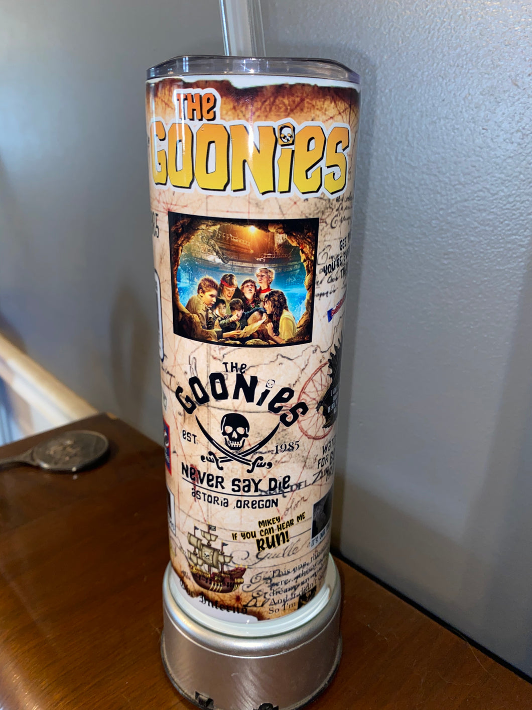 Goonies tumbler