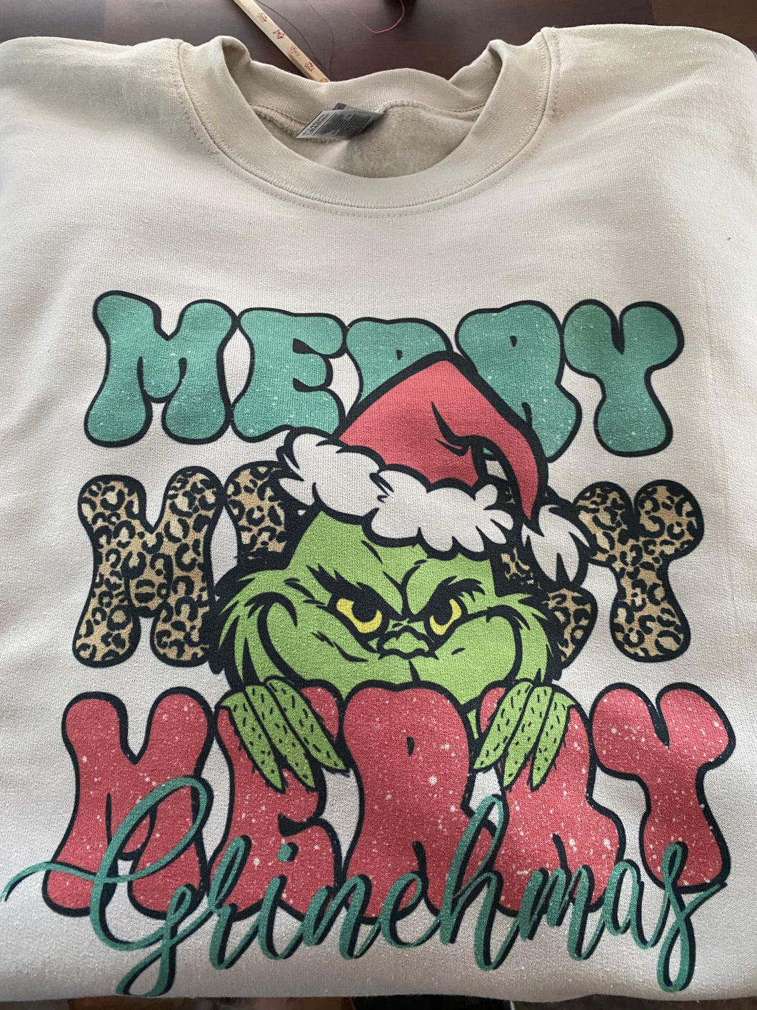 Merry Christmas crew neck