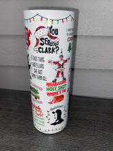 Load image into Gallery viewer, Griswold Christmas tumbler 20oz skinny
