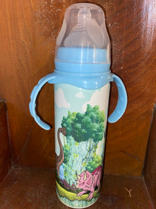 Dinosaur baby bottle