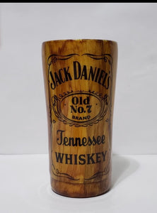 Wood grain Jack Daniels inspired