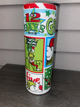 Load image into Gallery viewer, Christmas 12 days tumbler
