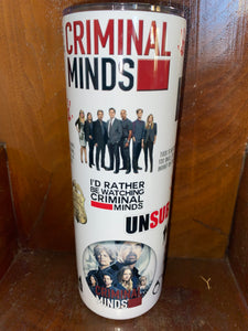 Criminal minds 20oz