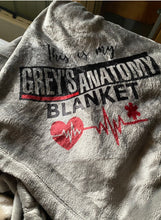 Load image into Gallery viewer, Greys Anatomy Blanket
