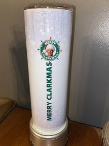 Christmas vacation tumbler