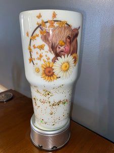 Highland Cow Tumbler