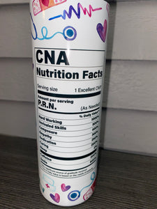 CNA Life tumbler