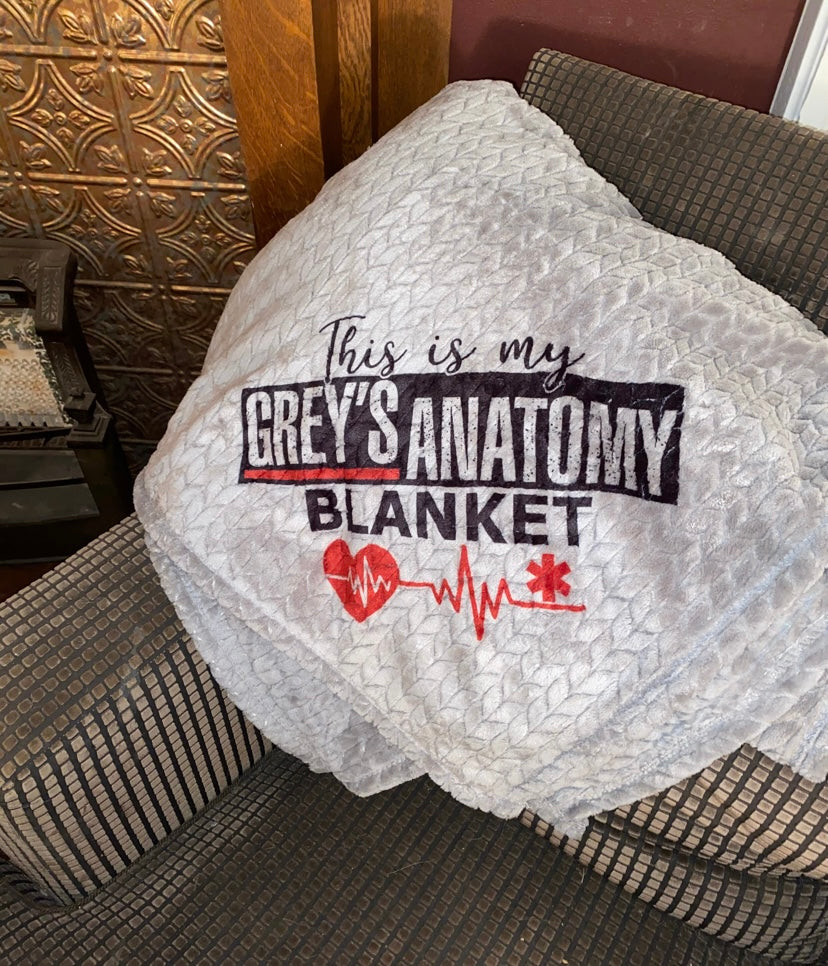 Greys Anatomy Blanket