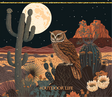 Load image into Gallery viewer, Cactus, Owls the outdoor life
